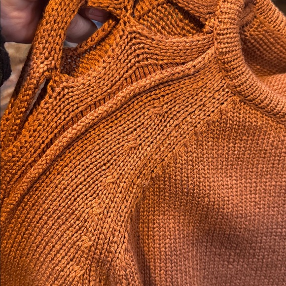 Rust Orange Sweater - Picture 10 of 10